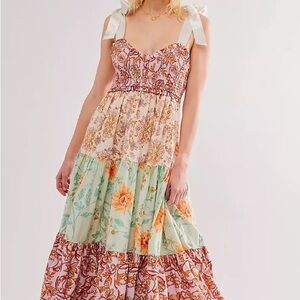 Free People Bluebell Maxi Dress in lilac